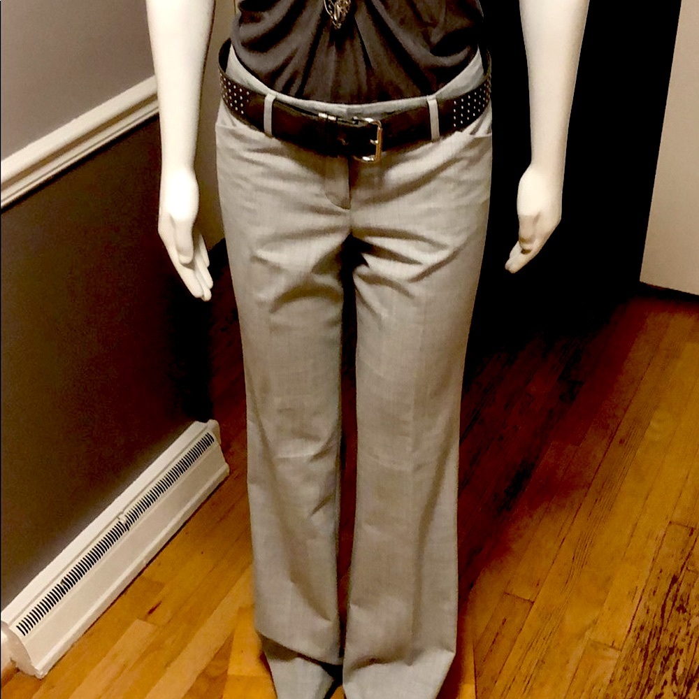 Express Design Studio Light Grey Editor Pants - image 3